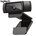 Câmera Web Logitech C920e HD Pro Widescreen para Gravação de Vídeo e Chat em 1080p USB Inteligente para Computador, Versão de Atualização C920 com Sensor CMOS.